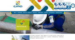 Desktop Screenshot of corporacioncima.com