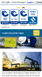 Mobile Screenshot of corporacioncima.com